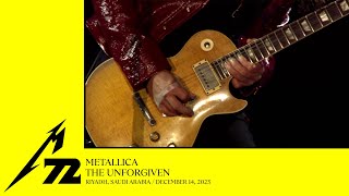 Metallica The Unforgiven Riyadh Saudi Arabia  December 14 2023 [upl. by Wandie]