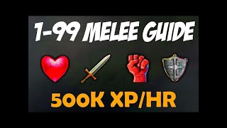 RS3  RuneScape 3  199 Attack Melee Guide  2024 [upl. by Charlton]