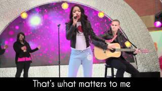 Keke Palmer quotStand Outquot  Rags Lyric Video [upl. by Iegres395]