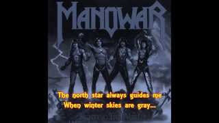 Manowar  Carry On lyrics on screen [upl. by Enaz]