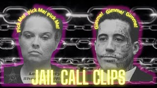 JAIL CALL CLIPS  Kiosk Kristen Says quotPICK ME Wade Wilsonquot 75 Different Ways In Under 5 Hours [upl. by Randie]