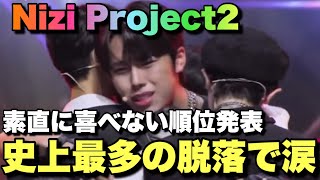 【波乱】Nizi Project2順位発表で恐れていたことが起きて全員大号泣でした【虹プロ2】 [upl. by Eira]