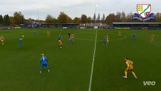 HIGHLIGHTS Warrington Rylands 30 Basford United  Northern Premier League Premier Division [upl. by Anelrahs170]