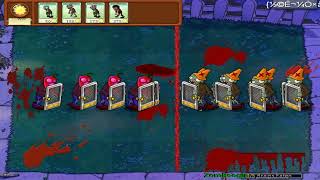 Screen Door Jalapeño Zombie Vs Conehead Screen Door Zombie Fight  Plants Vs Zombies [upl. by Hegyera]