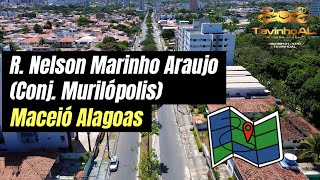 Conj Murilópolis Maceió Alagoas do Barro Duro a Gruta de Lurdes maceio alagoas drone dronevideo [upl. by Jillie628]