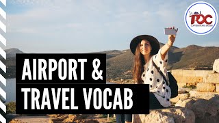 How to Learn English with Movies and TV shows Airport amp Travel Vocab [upl. by Hampton]