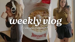 WEEKLY VLOG  Cest une invasion 🐝 [upl. by Normalie]