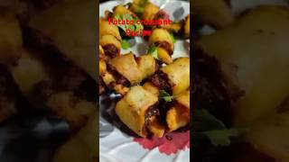 Potato samosa roll recipe newrecipe newyear cooking food ytshorts sisterskitchenp3q [upl. by Jannelle]