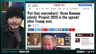 Matt Walsh And Bannon Say PROJECT 2025 IS REAL And ITS BACK Media and Dems LOSE IT [upl. by Valli]