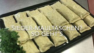 Maultaschen selber machen  so gehts [upl. by Idnahs]