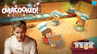 Grand Cooking Tour Couch CoOp Overcooked Gameplay [upl. by Alaekim544]