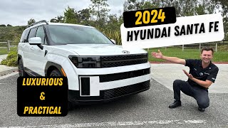 AllNew Hyundai Santa Fe Calligraphy LOOKS CRAZY But Is It GOOD  2024 Hyundai Santa Fe Review [upl. by Akinod]