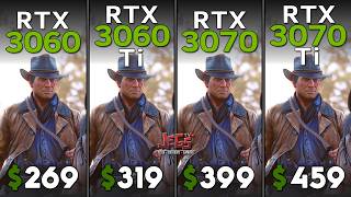 RTX 3060 vs RTX 3060 Ti vs RTX 3070 vs RTX 3070 Ti  Tested in 15 games [upl. by Bokaj]