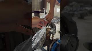 how to adjust check valve of roots blower longtech [upl. by Hcardahs]