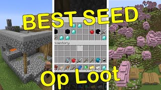 BEST OP Loot SurvivalHardcoreSpeedrun Seed for Java 120  1204  Minecraft [upl. by Lledroc]