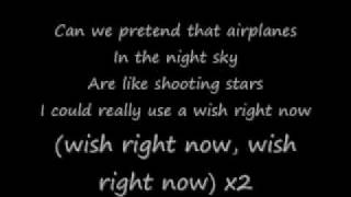 Airplanes Lyrics BOB feat Hayley Williams Part 1mp4 [upl. by Holle946]