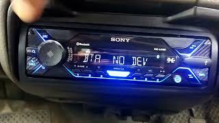 how to sony xplod DSXA410BT bass setting [upl. by Shurlocke22]