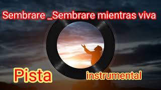 Sembrare Sembrare Mientras Viva Pista Instrumental [upl. by Eissehc]