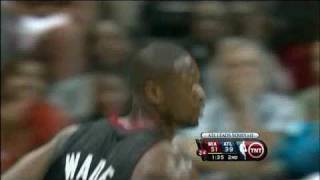 Dwyane Wade 33 Points vs Atlanta Game 2 Playoffs 2009 HD 22409 [upl. by Nylidnam428]