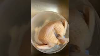 How to wash chicken vinegar water washing chicken shorts asmr [upl. by Isidora23]