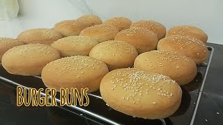 Burger buns food recipe bakery how to cook [upl. by Nairot397]