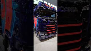 Scania 770S V8 6x2 personalizado na Fenatran 2024 [upl. by Aikemaj]