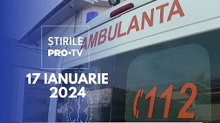 Știrile PRO TV  17 Ianuarie 2024 [upl. by Ennaxxor851]