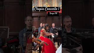 Chopin Concerto 1 in E Minor Freya 14 Perugia Italy 🇮🇹 shortspiano chopin chopinconcerto [upl. by Burnaby]