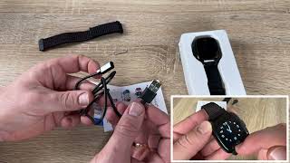 PTHTECHUS Smartwatch Phone for Children 4G Video Call Watch GPS WiFi… unboxing and instructions [upl. by Animrac]