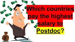 5 Highest Paying Countries for Postdocs [upl. by Adorl408]