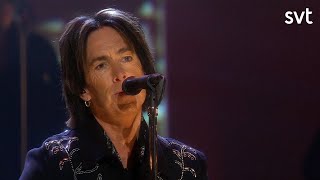 Per Gessle hyllar Marie Fredriksson  It must have been love  SVT [upl. by Eiramik]