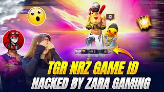 NRZ Id Hacked By Zara Gaming 😱 Op 1 Vs 4 Gameplay in Grandmaster Lobby 🎯 Free Fire [upl. by Oranneg]