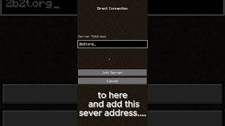 how U can join 2b2t  2b2torg minecraft [upl. by Nash]