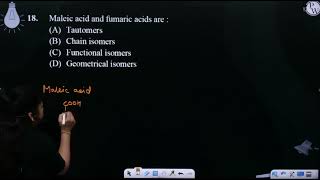 Maleic acid and fumaric acids are [upl. by Delaine]