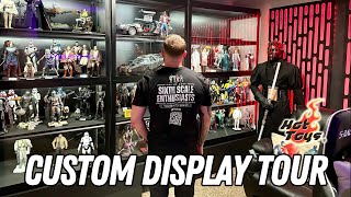 Custom Hot Toys Room Display Tour [upl. by Jotham]