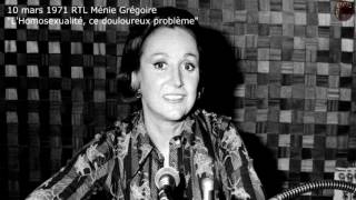 1971 03 10 Menie Grégoire RTL LHomosexualité ce douloureux problème [upl. by Grekin]