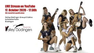 NLA Volleyball TS Volley Düdingen  Group E Valtra [upl. by Ahsiakal]