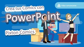 Pixaton Comics crea comics con PowerPoint [upl. by Chatwin]