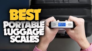 15 Portable Luggage Scales  Digital Luggage Scale 2022 [upl. by Rossi757]