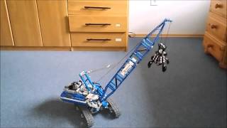 Lego Technic RC 42042 Crawler Crane Seilbagger [upl. by Aisela]