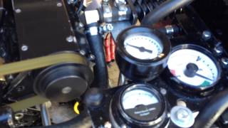 Model V12 150cc engine running [upl. by Ainimreh]