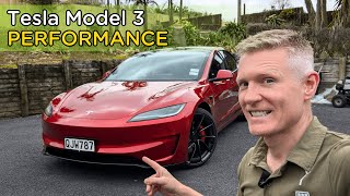 2024 Tesla Model 3 Performance  NZ Review [upl. by Mickey]