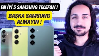 Bence Şu Anda Alınabilecek En İyi 5 Samsung Telefon  OCAK 2024 [upl. by Ginevra]