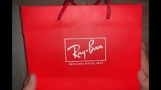 Unboxing lentes de sol Ray•Ban aviator large metal RB3025 classic [upl. by Yggam]