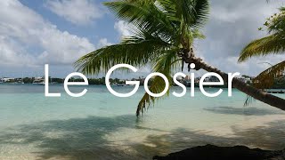 Le Gosier and the island of Gosier a paradise in Guadeloupe  4K UHD  Virtual Trip [upl. by Hasty]