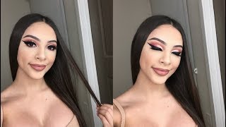 Drugstore Makeup Tutorial  Half cut crease [upl. by Kramal]