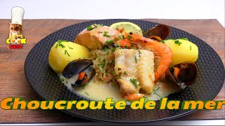 Recette de la choucroute de la mer une recette moins calorique que loriginal [upl. by Anaila]