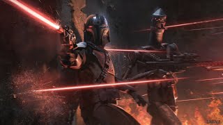 The Mandalorian x Darth Sidious Theme  Cinematic Horror Version [upl. by Hilton]