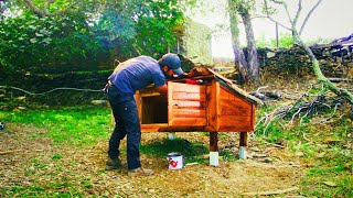 Finishing my solar electricity shed  Offgrid Homestead in Central Portugal [upl. by Huebner696]