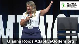 Gianna Rojas Adaptive Golfers 2022 World Am 19th Hole [upl. by Dannie341]